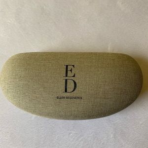 Ellen Degeneres Hardcover Eyeglass Case With Cloth